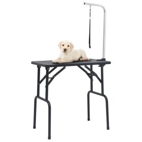 Dog Grooming Table Black and silver (SKU: 171066)